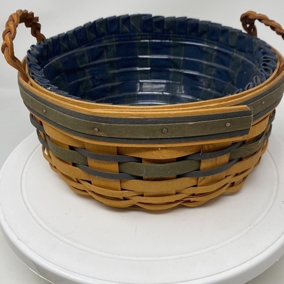 𝅺LONGABERGER Collectors Club 1998 Renewal Basket with liner and protector - Picture 3 of 7